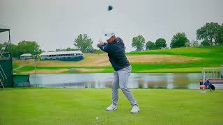 Xander Schauffele Golf Swing in Super SlowMo 3340 FPS [upl. by Diaz]