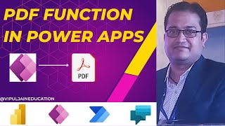 PDF Function in Power Apps  Create PDF Documents from Screens Galleries amp Containers [upl. by Penland]