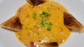 SEAFOOD CHOWDER BISQUE RECIPE easy tiktok cookingseafood trending [upl. by Zink691]