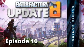 Trains  Satisfactory Update 8 [upl. by Lleddaw356]