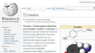 Foods Containing Tyramine [upl. by Iredale]