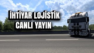 İHTİYAR LOJİSTİK ETS 2 MULTİPLAYER CANLI YAYIN [upl. by Ynatterb]