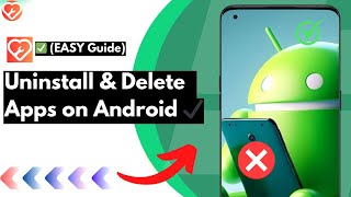 How to Uninstall or Delete Apps on ANY Android Phone in 2024 Settings [upl. by Noskcire]