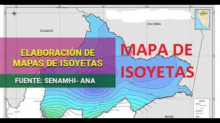 Crear mapa de isoyetas en ArcGIS para determinar la precipitación promedio de una cuenca [upl. by Airdnala703]