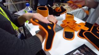 MYOVOLT  Wearable Vibration Therapy  CES 2017 Sands Expo Tech West Las Vegas NV [upl. by Albers713]