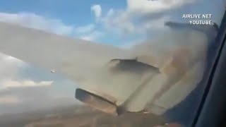 Final moments of fatal plane crash caught on camera by passenger [upl. by Chimene]