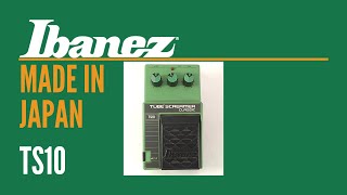 Vintage Ibanez Tube Screamer TS10 Classic Overdrive Japan Demo Test  JOHN MAYER SRV Pedal 🎸 [upl. by Ntisuj]