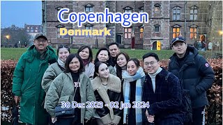 New Years Eve 2024 in Copenhagen Denmark Nyhavn Rosenborg Castle [upl. by Gretta]