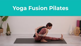 Yoga Fusion Pilates  Vinyasa Fusion  40 Minuti  Esercizi di Pilates a casa [upl. by Ahsinad665]