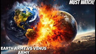 Planetary War 50 Earths vs 50 Venuses in Universe Sandbox 2 Battle FUN [upl. by Litch508]