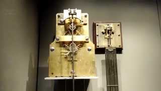 4k Longcase regulator mechanism 17736  British Museum [upl. by Katey690]