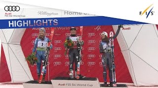 Highlights  Worley back to winning ways at Killington  FIS Alpine [upl. by Gentille]