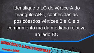 MA13 Cap3 exercício 34 versão 2022 mestrado profmat [upl. by Norac]