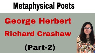 E30 Metaphysical Poets George Herbert amp Richard Crashaw [upl. by Humfried]