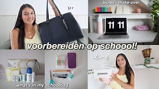 7 dingen die ik doe voor het nieuwe schooljaar  back to school 3 [upl. by Yeldnarb]