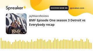 BMF Episode One season 3 Detroit vs Everybody recap [upl. by Ihsorih421]