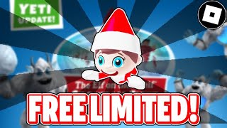 FREE LIMITED How to get the Mini Scout Elf in Snowball Fight ROBLOX [upl. by Paquito294]