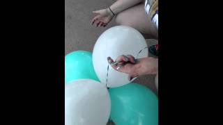 Balloon arch tutorial [upl. by Noreh]