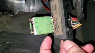 How To Replace Your A C Fan Speed Controller on A 2006 Chevy Silverado [upl. by Eslud]