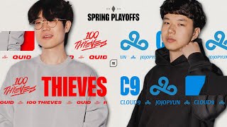 2024 LCS Playoffs  Cloud9 vs 100 Thieves [upl. by Rodmann]