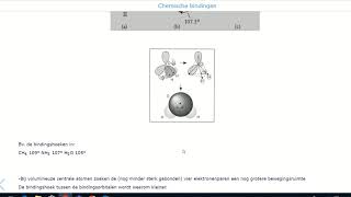49 Covalente binding bindingshoeken [upl. by Conny]