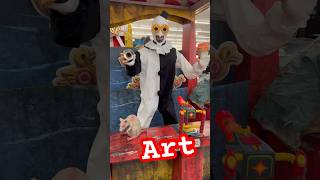 Art the Clown Terrifier Animatronic Spirit Halloween [upl. by Nylinnej]