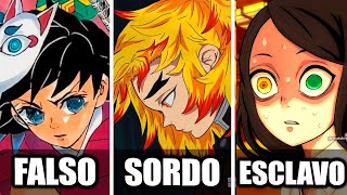 LA HISTORIA PASADA de TODOS los PILARES en KIMETSU NO YAIBA [upl. by Konstance]