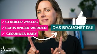 Schwanger werden Das brauchst du wirklich jeden Tag I Hast du genug davon [upl. by Silenay]