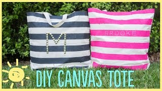 DIY  Canvas Tote [upl. by Volding856]