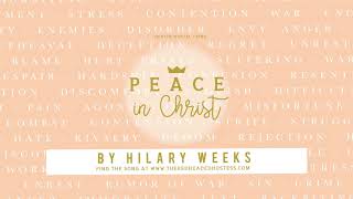 2018 Mutual Theme Song  Peace In Christ  written by Hilary Weeks [upl. by Lemyt]