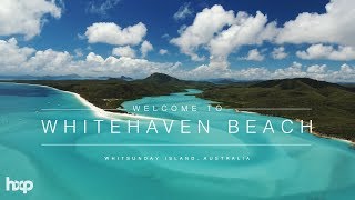 Whitehaven Beach at Whitsundays An Aerial View of Australias Turquoise Waters 🏝️🚁🇦🇺 [upl. by Zachary]