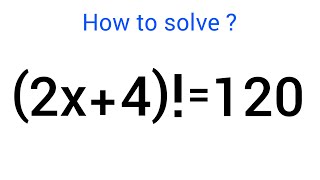 A Nice Factorial Problem • X [upl. by Ennaxxor]