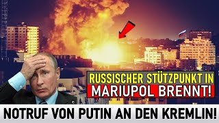 Höllennacht für Putin Die Ukraine hat einen wichtigen russischen Stützpunkt niedergebrannt [upl. by Airenahs]