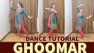 GHOOMAR  DANCE TUTORIAL  PADMAVAT DEEPIKA PADUKON  NAVRATRI SPECIAL  SANGEET CHOREOGRAPHY [upl. by Bernadene]