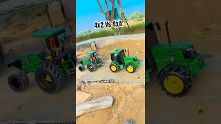 John Deere 5050d vs 4x4 tractor 💪💪🔥🔥 [upl. by Atinaej554]