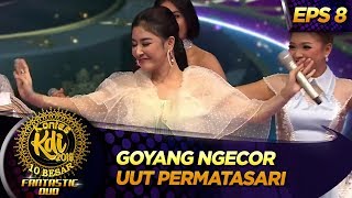 GOYANG NGECOR Uut Permatasari PUTRI PANGGUNG  Kontes KDI Eps 8 99 [upl. by Ynamad]