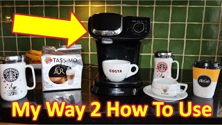 Bosch TASSIMO My Way 2 Coffee Machines How to Use amp Review [upl. by Fleur564]