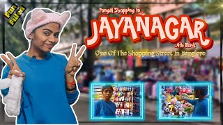 Jayanagar 4th block shopping 🛍️ Pongal Shopping for family in tamil 🤩  MissNithya [upl. by Ardnoek]