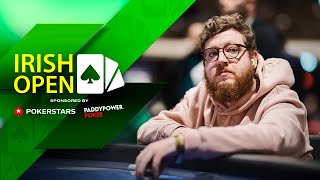 Irish Poker Open DAY 1C  Part 1  €1K Main Event  PokerStars [upl. by Egin]