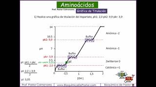 Gráfica de titulación del Aspartato  Parte VII [upl. by Andee]