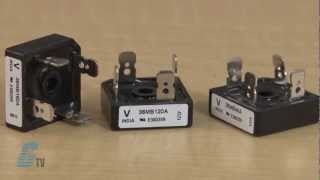 Vishay MB Series Single Phase Bridge Rectifier Overview [upl. by Yessydo]