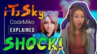 iTsSky Reacts To quotOk Who is CodeMikoquot [upl. by Lam897]