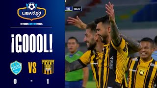 🏆 18 ¡Gol de The Strongest Enrique Triverio resolvió de primera y abrió el marcador en Cochabamba [upl. by Greenwell]