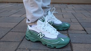 New Balance 1000 quotMallard Green w Sea Saltquot M1000MA ReviewOnFeet [upl. by Survance13]