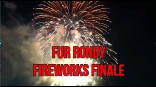 Fur Rondy Fireworks Finale Downtown Anchorage Alaska 2232019 [upl. by Andrew]