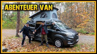 Abenteuerfahrzeug  Werden wir gemütlich  Vorstellung CamperVan von einem Kumpel  Camping [upl. by Fontana918]