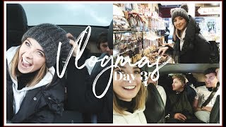 WE LOST OUR MINDS ON THE EURO TUNNEL  VLOGMAS [upl. by Bradeord735]