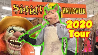 Spirit Halloween 2020 Store Tour in an Abandoned Michaels [upl. by Zetneuq]