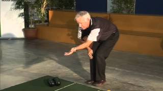 Nelson Indoor Bowls  Training Video  Stance [upl. by Winni]