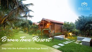 Step In amp Enjoy natures view with Authentic amp Heritage Resort  Brown Town Resort  Moinabad [upl. by Eeltrebor]